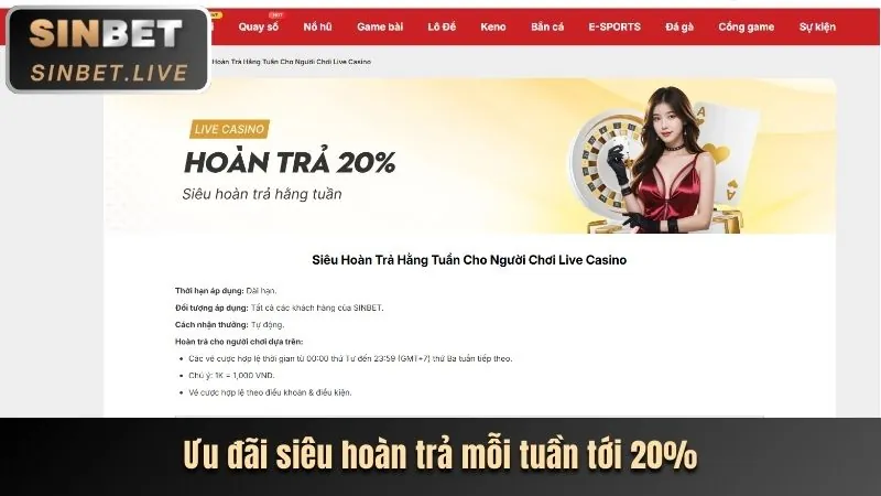 Chương trình VIP sbotop bet